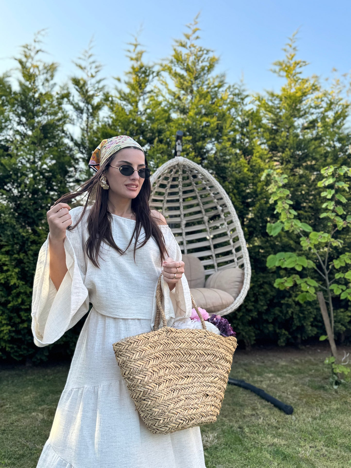 Keten Etek Crop Takım