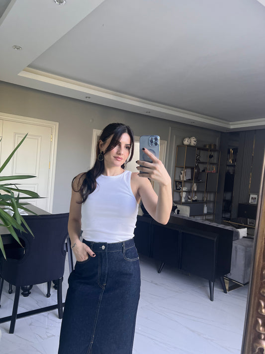 Beyaz Crop Body
