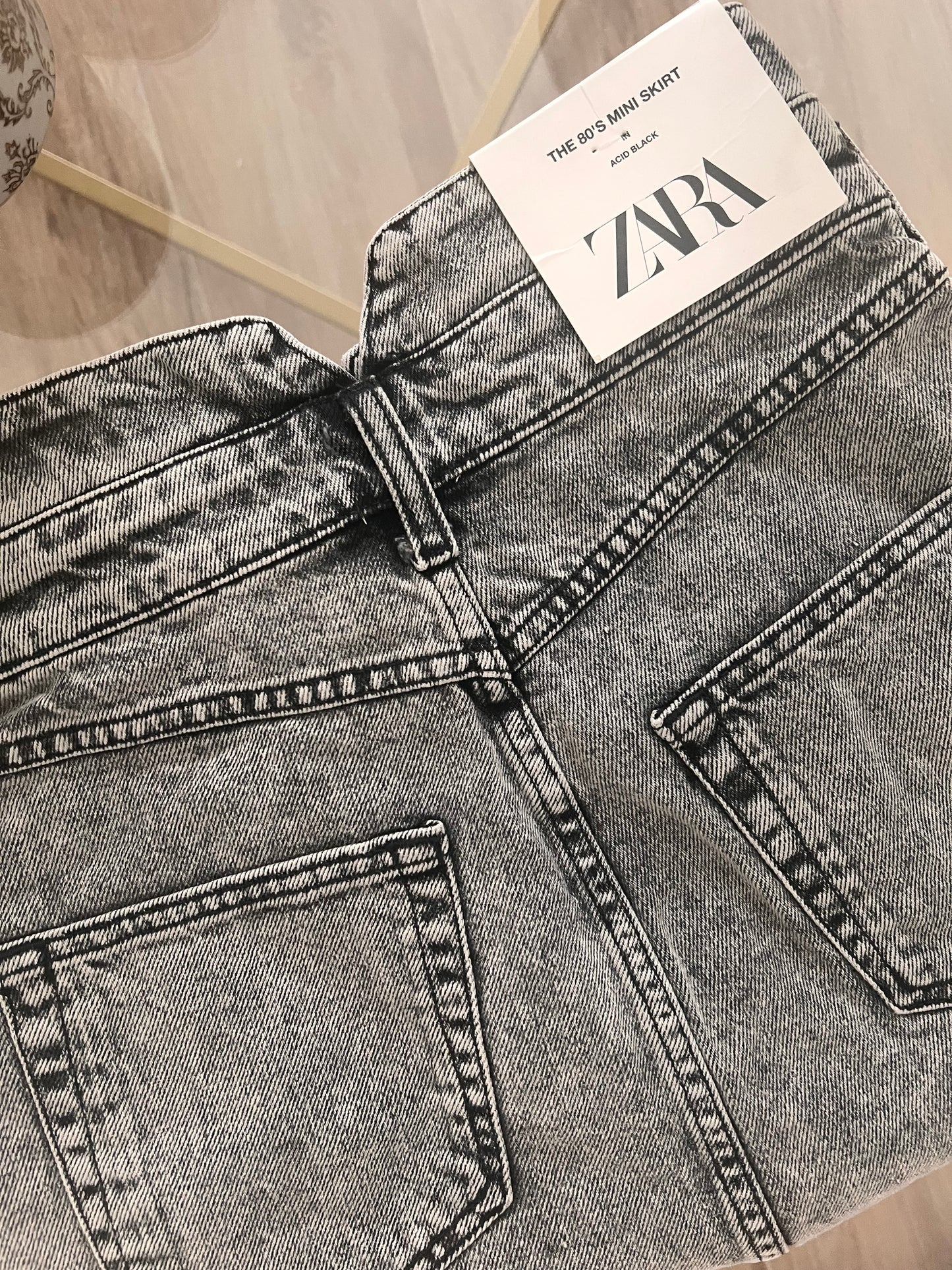 Eskitme Gri Zr Jean Etek