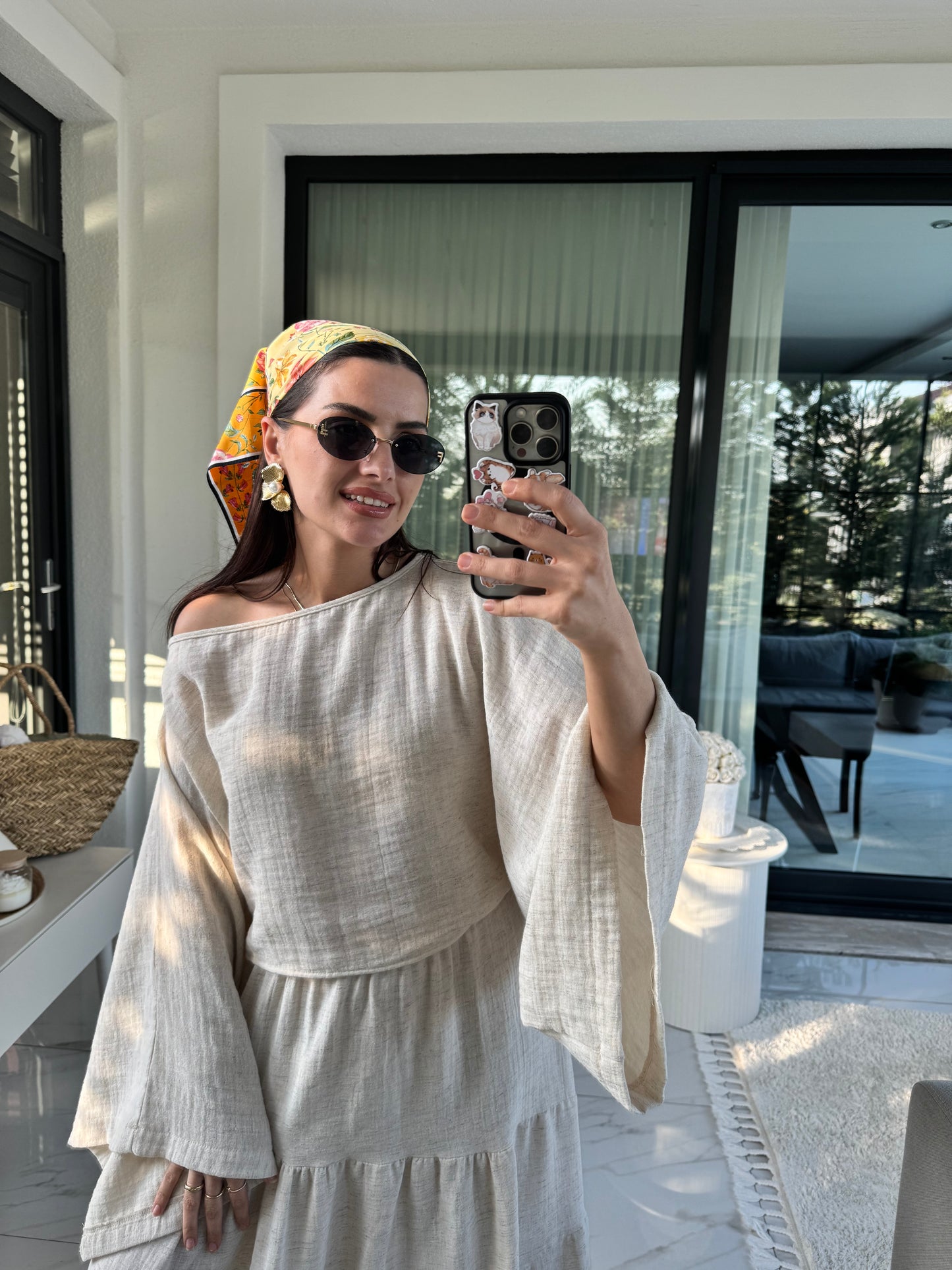 Keten Etek Crop Takım